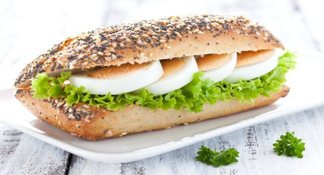Egg whole wheat sandwich Hindi