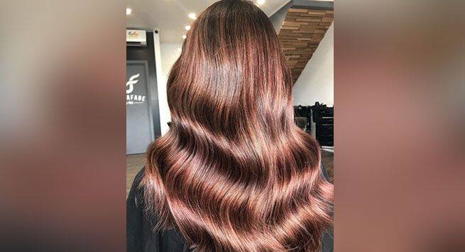 Rose brown hair colour