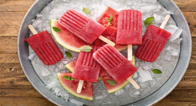 watermelon popsicle
