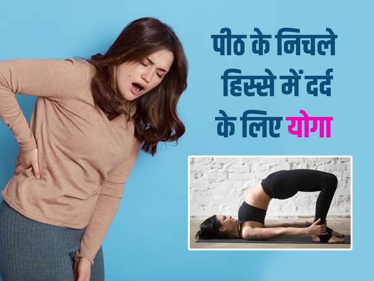 Yoga For Lower Back Pain In Hindi पठ क नचल हसस म दरद लअर