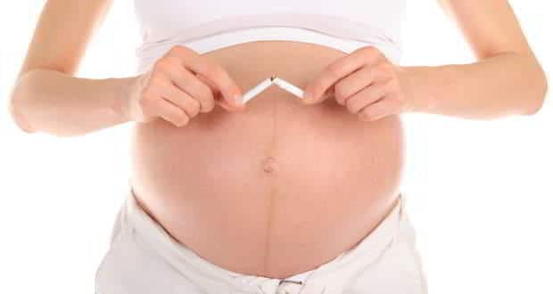 Nicotine-pregnant-smoke
