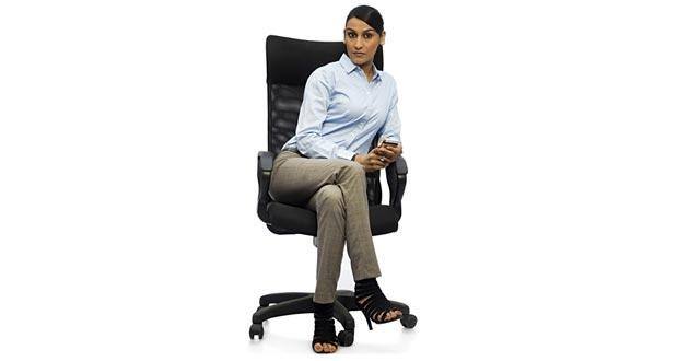 woman sitting