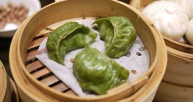 spinach dumpling