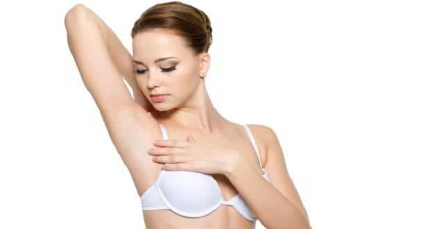 dark underarms