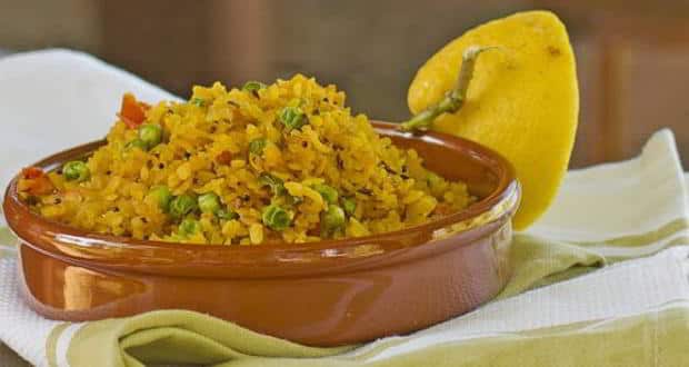 mixed sprouts poha