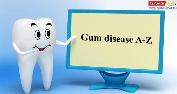 Terms related to gum diseases