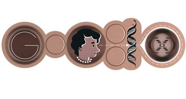 Google Doodle Rosalind Franklin