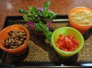 cowpea quinoa salad