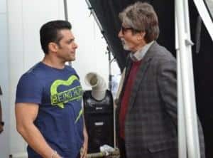 Big B meets Salman Khan
