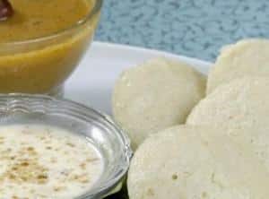 Faraali Idli Sambhar