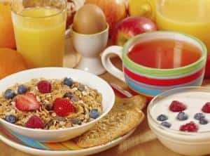 Healthy breakfast