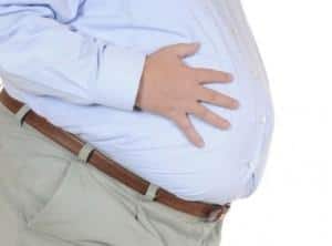 obese man