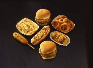 unhealthy food