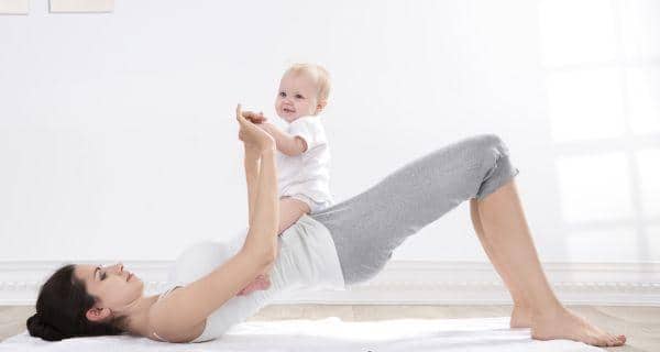 lose belly fat after baby