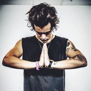 Harry Styles Yoga Mode