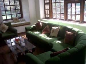 sunlit room