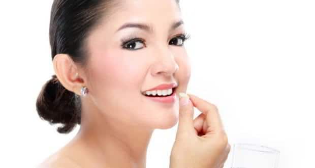 Vitamin supplements and skin