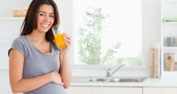 Is orange juice good outlet to drink while pregnant