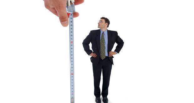 shorter man