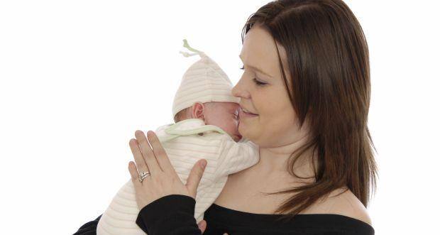 Burping the baby