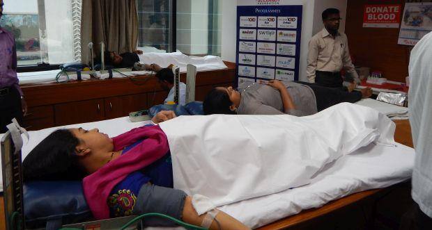 Blood donation drive 
