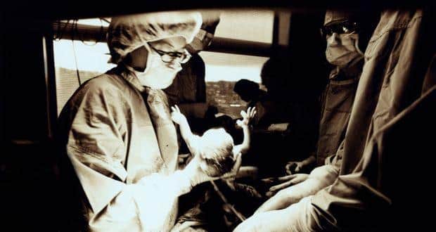 Caesarean section birth