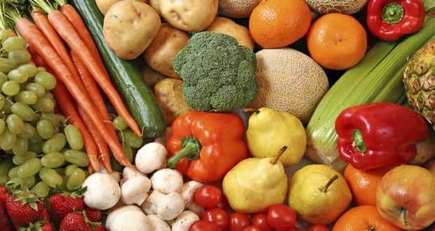 fruits and vegetables