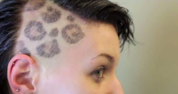 leopard hairstyle