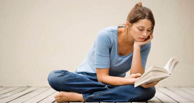 Reading-woman