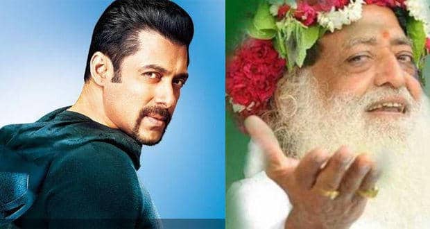 Salman Khan and Asaram Bapu