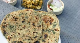 Navratri Special Recipe: Methi paratha with sweet potatoes