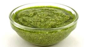 Heart-healthy recipe -- basil pesto
