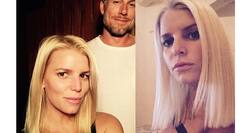 Jessica Simpson flaunts her short hair in a selfie