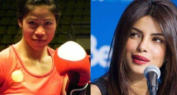 Priyanka Chopra congratulates Mary Kom for winning gold at Asian Games