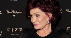 Sharon Osbourne looses a tooth during her TV show 'The Talk'