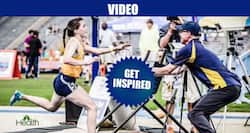 Get inspired: The girl who doesn't stop running despite suffering from multiple sclerosis
