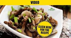 Try this low-calorie button mushroom salad
