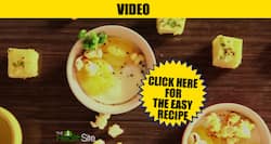 Healthy corn chai with shirred eggs recipe by Ranveer Brar