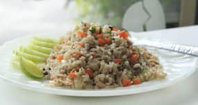 Try this healthy brown rice methi pulao (fenugreek rice)
