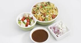 Savour this healthy sprout bhel puri by Chef Sanjeev Kapoor