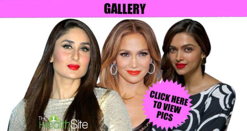 14 celebs who carry off the red lipstick look with oomph!