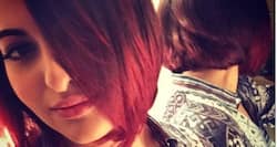 Sonakshi Sinha colours her hair red