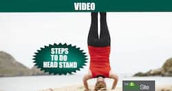 Daily yoga tip: Shirshasana or headstand - a yoga asana to to relieve stress & improve digestion (Video)