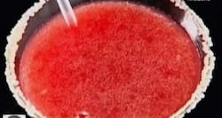Healthy mocktail recipe: Watermelon slush