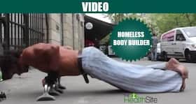 This homeless bodybuilder will make your excuses look lame!