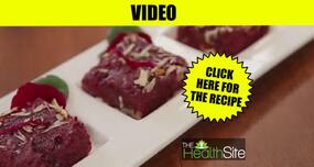Healthy dessert: Beetroot barfi recipe
