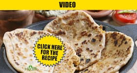 Healthy oat & whole wheat parantha with stuffed sprouts Healthy oat & whole wheat parantha with stuffed sprouts