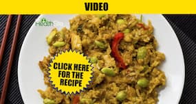 Healthy soybean chaat by Chef Nikhil Rastogi
