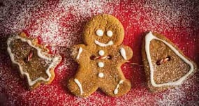 Healthy Christmas recipe: Gingerbread cookies