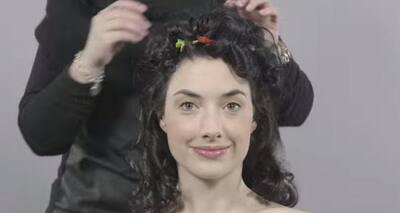 Hairstyles from 1910 to 2010 in 60 seconds (Youtube video)
